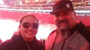 Felix & Lillian attended Arizona Coyotes - NHL vs Carolina Hurricanes on Apr 18th 2022 via VetTix 