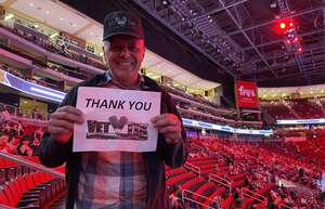 Michael attended Arizona Coyotes - NHL vs Carolina Hurricanes on Apr 18th 2022 via VetTix 