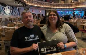 Dennis attended Candlebox Unplugged on May 7th 2022 via VetTix 