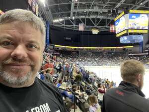 Joseph attended Jacksonville Icemen - ECHL vs Atlanta Gladiators on Apr 22nd 2022 via VetTix 
