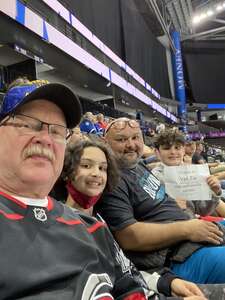 Greg attended Jacksonville Icemen - ECHL vs Atlanta Gladiators on Apr 22nd 2022 via VetTix 