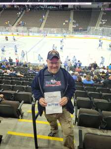 Timothy attended Jacksonville Icemen - ECHL vs Atlanta Gladiators on Apr 22nd 2022 via VetTix 