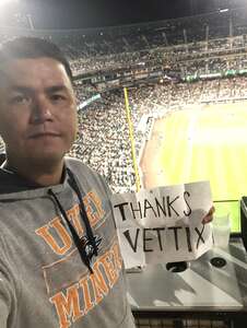 Antonio attended Colorado Rockies - MLB vs Atlanta Braves on Jun 4th 2022 via VetTix 