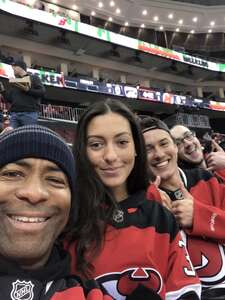 CPL Commodore attended New Jersey Devils V Detroit Red Wings on Apr 24th 2022 via VetTix 