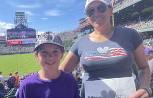Griselda attended Colorado Rockies - MLB vs Kansas City Royals on May 15th 2022 via VetTix 