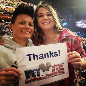 TAYLOR attended Eagles on Apr 19th 2022 via VetTix 