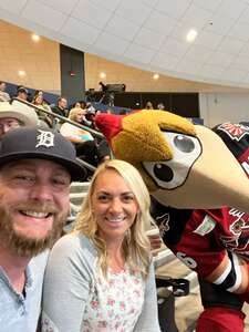 Jeremy attended Tucson Roadrunners - AHL vs San Diego Gulls on Apr 28th 2022 via VetTix 