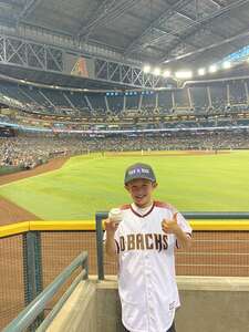 Aaron attended Arizona Diamondbacks - MLB vs Cincinnati Reds on Jun 14th 2022 via VetTix 