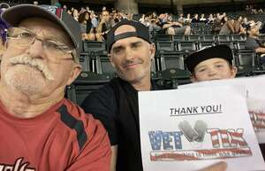 Kenneth attended Arizona Diamondbacks - MLB vs Detroit Tigers on Jun 25th 2022 via VetTix 