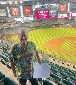 MARTIN attended Arizona Diamondbacks - MLB vs Detroit Tigers on Jun 26th 2022 via VetTix 