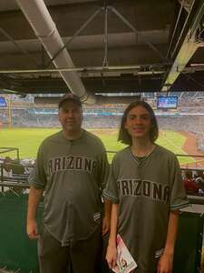 Anthony attended Arizona Diamondbacks - MLB vs Detroit Tigers on Jun 26th 2022 via VetTix 