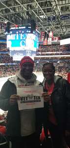 Dexter attended Washington Capitals - NHL vs New York Islanders on Apr 26th 2022 via VetTix 