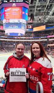 Michael attended Washington Capitals - NHL vs New York Islanders on Apr 26th 2022 via VetTix 