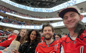 James attended Washington Capitals - NHL vs New York Islanders on Apr 26th 2022 via VetTix 