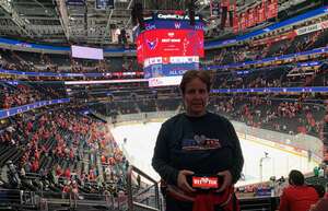 Cathy C attended Washington Capitals - NHL vs New York Islanders on Apr 26th 2022 via VetTix 