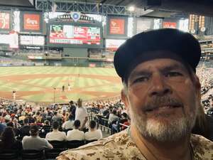 Anthony attended Arizona Diamondbacks - MLB vs San Diego Padres on Jun 29th 2022 via VetTix 