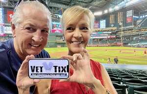 Jim attended Arizona Diamondbacks - MLB vs San Francisco Giants on Jul 6th 2022 via VetTix 