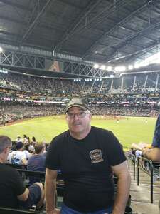 Gregory attended Arizona Diamondbacks - MLB vs Colorado Rockies on Jul 9th 2022 via VetTix 