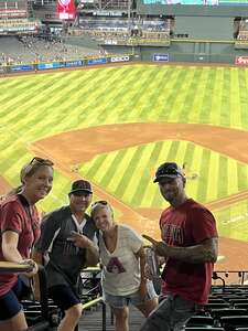 Jennifer attended Arizona Diamondbacks - MLB vs Washington Nationals on Jul 23rd 2022 via VetTix 