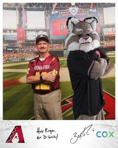 Roger attended Arizona Diamondbacks - MLB vs Philadelphia Phillies on Aug 29th 2022 via VetTix 