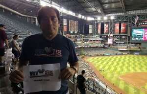 Hung attended Arizona Diamondbacks - MLB vs Milwaukee Brewers on Sep 2nd 2022 via VetTix 