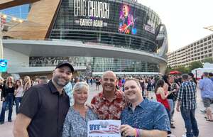 Michael attended Eric Church: the Gather Again Tour on May 13th 2022 via VetTix 