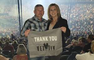 Calvin attended Eric Church: the Gather Again Tour on May 13th 2022 via VetTix 