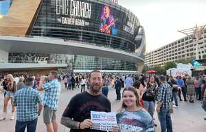 Eric attended Eric Church: the Gather Again Tour on May 13th 2022 via VetTix 