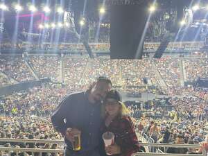 Amber attended Eric Church: the Gather Again Tour on May 13th 2022 via VetTix 
