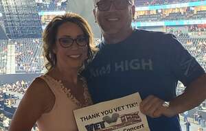 Jay attended Eric Church: the Gather Again Tour on May 13th 2022 via VetTix 