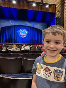 Matthew attended Paw Patrol Live! The Great Pirate Adventure on May 1st 2022 via VetTix 