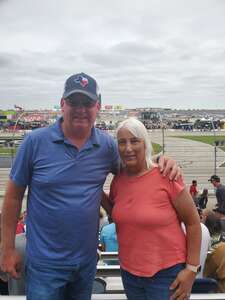 Bill attended NASCAR All-star Race on May 22nd 2022 via VetTix 