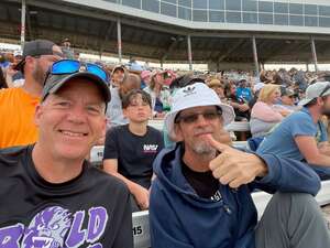 Sean attended NASCAR All-star Race on May 22nd 2022 via VetTix 