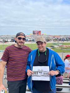 George attended NASCAR All-star Race on May 22nd 2022 via VetTix 