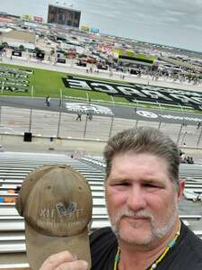 charles attended NASCAR All-star Race on May 22nd 2022 via VetTix 