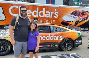 Travis attended NASCAR All-star Race on May 22nd 2022 via VetTix 