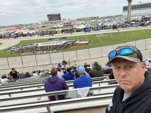 Dan attended NASCAR All-star Race on May 22nd 2022 via VetTix 