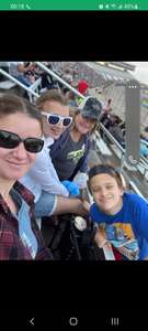 James attended NASCAR All-star Race on May 22nd 2022 via VetTix 