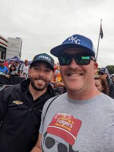 Kyle attended NASCAR All-star Race on May 22nd 2022 via VetTix 