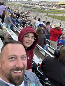 Anson attended NASCAR All-star Race on May 22nd 2022 via VetTix 