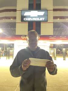 Thomas attended NASCAR All-star Race on May 22nd 2022 via VetTix 