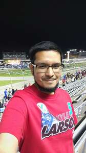 Giancarlo attended NASCAR All-star Race on May 22nd 2022 via VetTix 
