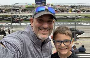 Jason attended NASCAR All-star Race on May 22nd 2022 via VetTix 