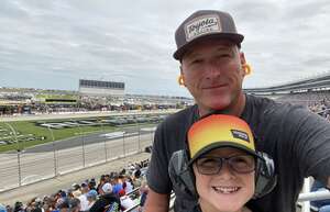 Paul attended NASCAR All-star Race on May 22nd 2022 via VetTix 