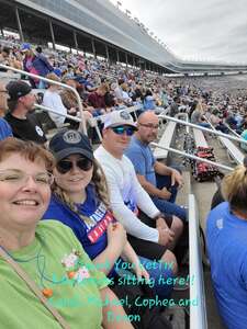 Candi attended NASCAR All-star Race on May 22nd 2022 via VetTix 