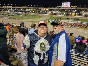 Jonathan attended NASCAR All-star Race on May 22nd 2022 via VetTix 