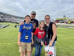 Lindsey attended NASCAR All-star Race on May 22nd 2022 via VetTix 