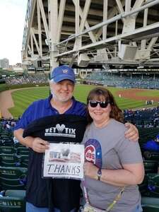 Peter attended Chicago Cubs - MLB vs Pittsburgh Pirates on May 16th 2022 via VetTix 