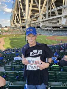 Michael attended Chicago Cubs - MLB vs Pittsburgh Pirates on May 16th 2022 via VetTix 