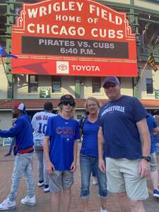 Nichlas attended Chicago Cubs - MLB vs Pittsburgh Pirates on May 16th 2022 via VetTix 